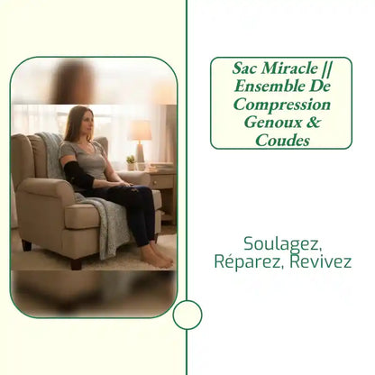 Sac Miracle || ensemble de Compression Genoux &amp; Coudes by@Outfy