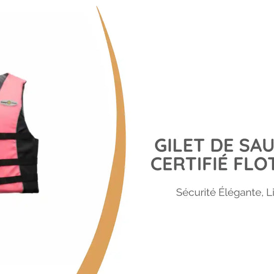 Gilet de sauvetage | Certifi&eacute; Flottabilit&eacute; by@Outfy