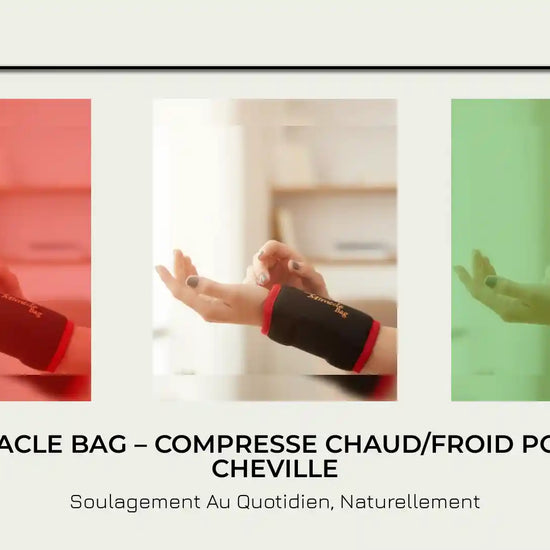 Sac Miracle Bag &ndash; Compresse Chaud/Froid Poignet &amp; Cheville by@Outfy