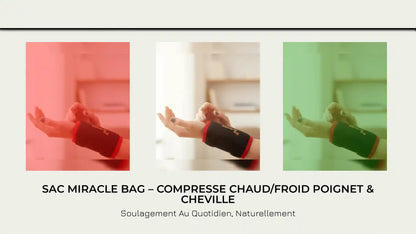 Sac Miracle Bag &ndash; Compresse Chaud/Froid Poignet &amp; Cheville by@Outfy