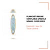 Planche &agrave; pagaie gonflable ||paddle board - Deep River by@Outfy